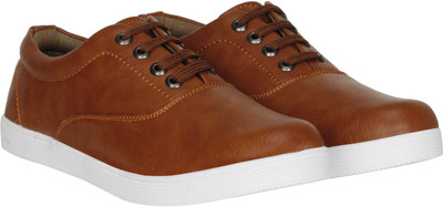 

Knot n Lace TopShot Sneakers For Men(Tan