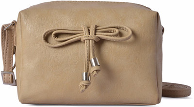 

Baggit Women Casual Beige PU Sling Bag