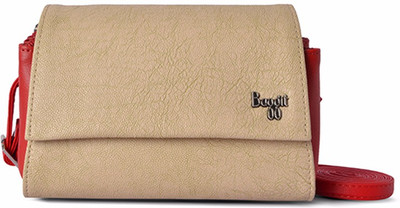 

Baggit Women Casual Beige PU Sling Bag