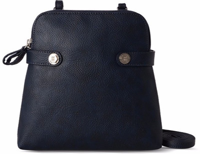 

Baggit Women Casual Blue PU Sling Bag