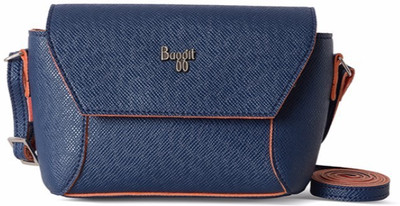

Baggit Women Casual Blue PU Sling Bag