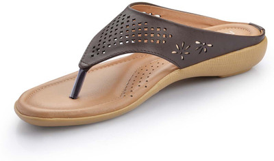 Footsoul Flip Flops, Brown