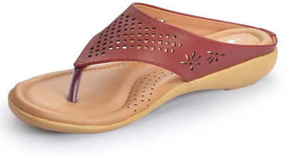 

Footsoul Flip Flops, Cherry