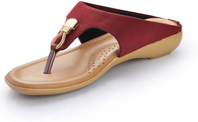 

Footsoul Flip Flops, Cherry