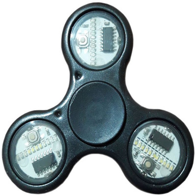 

XLNCPRO Led multiple pattern Black Colour fidget spinner(Black)