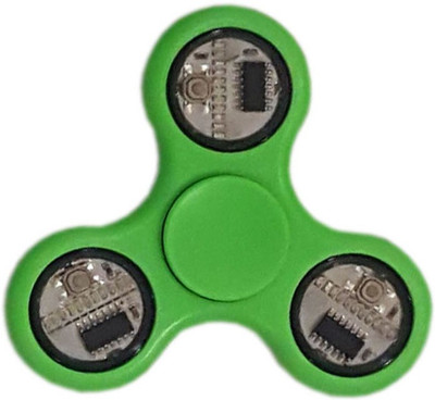 

XLNCPRO Led multiple pattern Green Colour fidget spinner(Green)