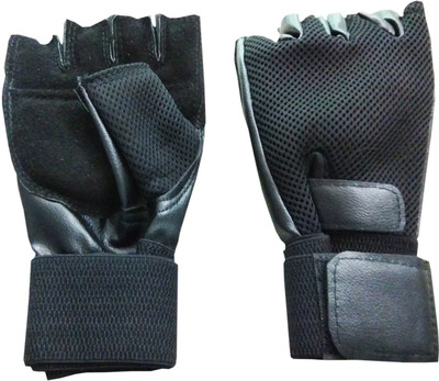 Harris Cutler Gym & Fitness Gloves (Free Size, Black)