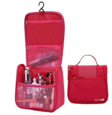 

Bruzone Cosmetic Makeup Bag Organizer A06 Travel Toiletry Kit(Pink)