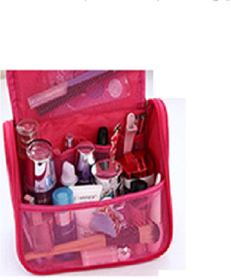 

Bruzone Cosmetic Makeup Bag Organizer A07 Travel Toiletry Kit(Pink)