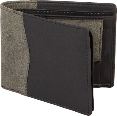 

CREATURE Men Black Artificial Leather Wallet(4 Card Slots)