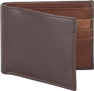 

CREATURE Men Brown Genuine Leather Wallet(6 Card Slots)