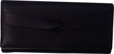 

Charu Boutique Women Black Artificial Leather Wallet(4 Card Slots)