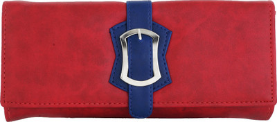 

Fantosy Women Casual Red Artificial Leather Wrist Wallet