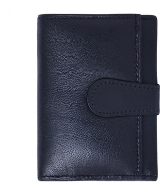 

JFC Girls Black Genuine Leather Wallet(4 Card Slots)