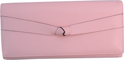 

Charu Boutique Women Pink Artificial Leather Wallet(4 Card Slots), Baby pink