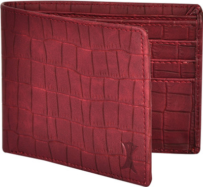

CREATURE Men Maroon Artificial Leather Wallet(6 Card Slots)