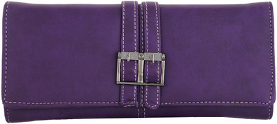 

Fantosy Women Casual Purple Artificial Leather Card Holder(5 Card Slots)