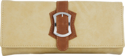

Fantosy Women Casual Beige Artificial Leather Wrist Wallet