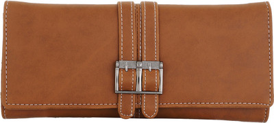 

Fantosy Women Casual Tan Artificial Leather Card Holder(5 Card Slots)