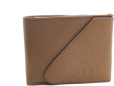 

Coovs Men Brown Genuine Leather Wallet(6 Card Slots)