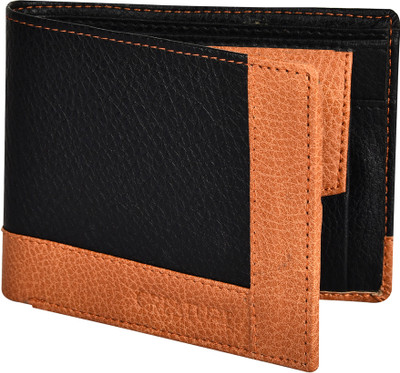 

CREATURE Men Black Artificial Leather Wallet(4 Card Slots)