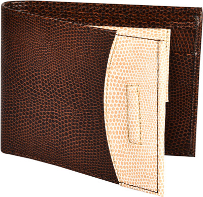 

CREATURE Men Brown Artificial Leather Wallet(4 Card Slots)