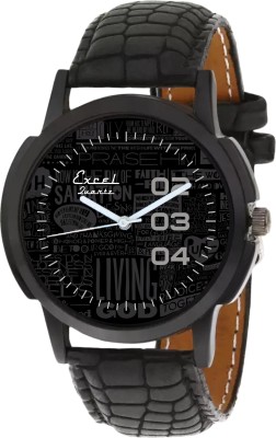 EXCEL 89 Black Watch  - For Men   Watches  (Excel)