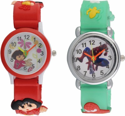 COST TO COST CTC-29 Spiderman and Barbie Watch  - For Boys & Girls   Watches  (COST TO COST)