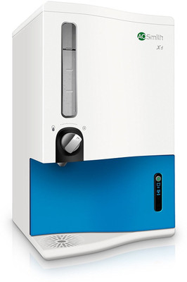AO Smith X6 9 L RO + UV Water Purifier (WHITE/BLUE)