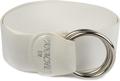 

TONY BROWN Women Casual, Party, Evening White Fabric Belt
