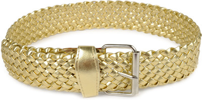 

tony brown Women Casual, Party, Evening Gold Synthetic Belt
