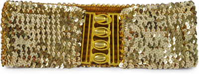 

TONY BROWN Women Party, Evening Gold Texas Leatherite Belt