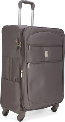 

Delsey Trip 68 Cm 4-WHEEL EXP. Trol CASE TSA Medium Briefcase - For Men & Women(Chesnut)