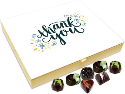 

Chocholik Gift Box - Thank You My Friend For All That You Have Done Chocolate Box - 20pc Truffles(240 g)