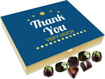 

Chocholik Gift Box - Thank You Very Much For Your Timely Support Chocolate Box - 20pc Truffles(240 g)