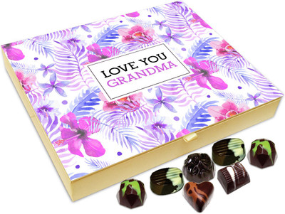 

Chocholik Gift Box - Love You Too Much Grandma Chocolate Box - 20pc Truffles(240 g)