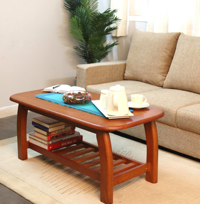 

Woodness Malto Solid Wood Coffee Table(Finish Color - Dark Oak)