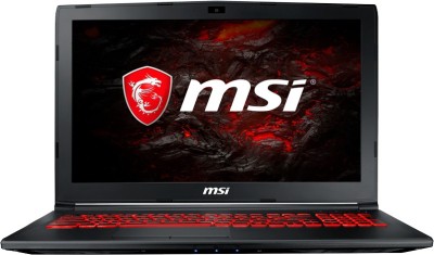 MSI GL Core i7 7th Gen - (8 GB/1 TB HDD/DOS/2 GB Graphics/NVIDIA GeForce GTX 1050) GL62M 7RDX-1878XIN Gaming Laptop(15.6 inch, Black, 2.2 kg)