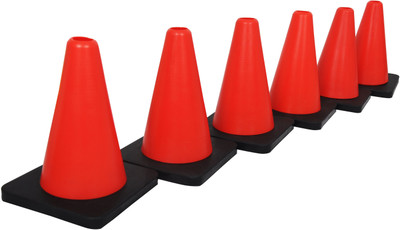 

Grazzo Cone Marker Pack of 6(Red, Black)