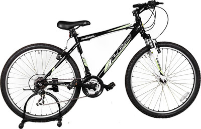 

LA Sovereign Diesel 26inches 21 Speed Mountain Bike For Adults Black & Green 26 T Mountain/Hardtail Cycle(21 Gear, Multicolor)
