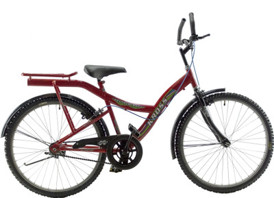 

Kross Rockon 26 Single Speed Adults Unisex Bike Red 26 T Mountain Cycle(Single Speed, Multicolor)