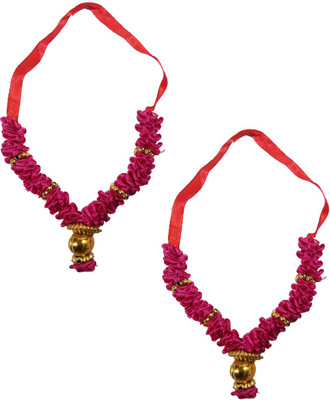 

CraftEra Garland mala, pooja mala, 3 Inches Deity Ornament(yes)
