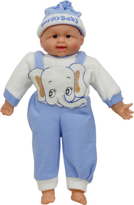 

Aarushi Standing Laughing Doll Toy for kids(Blue)