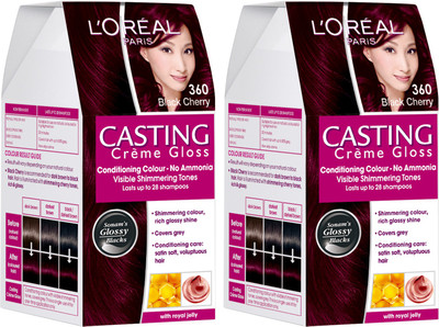 

L'Oreal Paris Casting Cream Gloss Hair Color(Black Cherry - 360)
