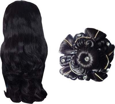

RZ World Hair juda choti-1 Hair Accessory Set(Black)