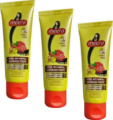 

Meera Herbal Anti-Hair Fall Hair Wash Past(75 g)