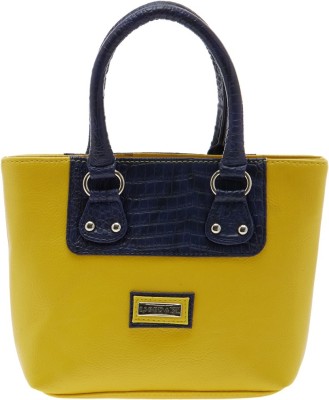 

Esbeda Hand-held Bag(Yellow, Blue), Blue;yellow