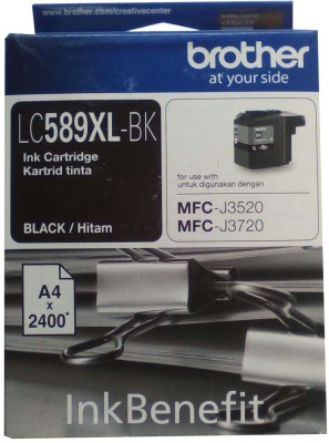 brother LC589XL Original Cartridge Box Pack For Brother MFC-J3520 & MFC-J3720 Printers Black Ink Cartridge