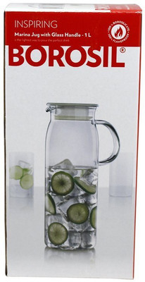 

Borosil BRSLMJUG_1 Jug Tray Set(Borosilicate)