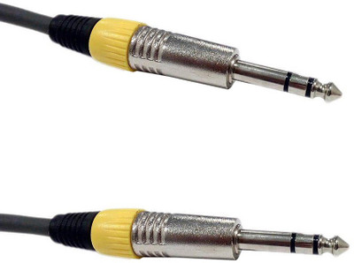 

Sonic Plumber 1/4 inch TRS Jack (15m) Cable(Black)